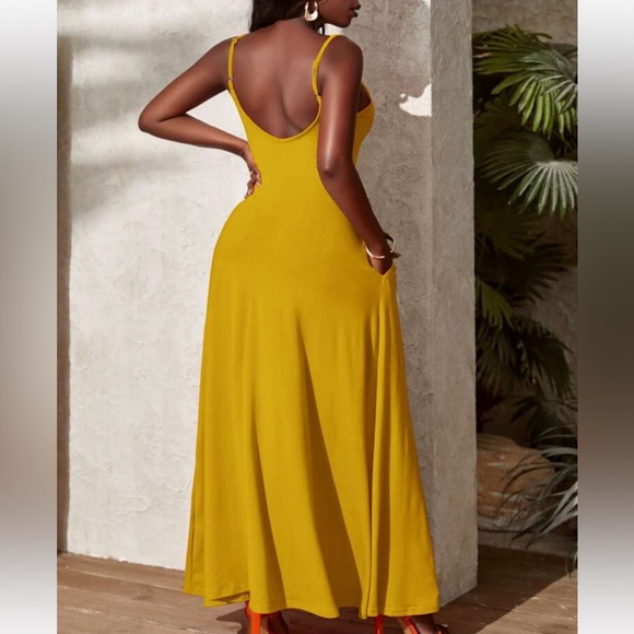 Boho Cami Pocket Maxi Dress - Picture 2 of 5